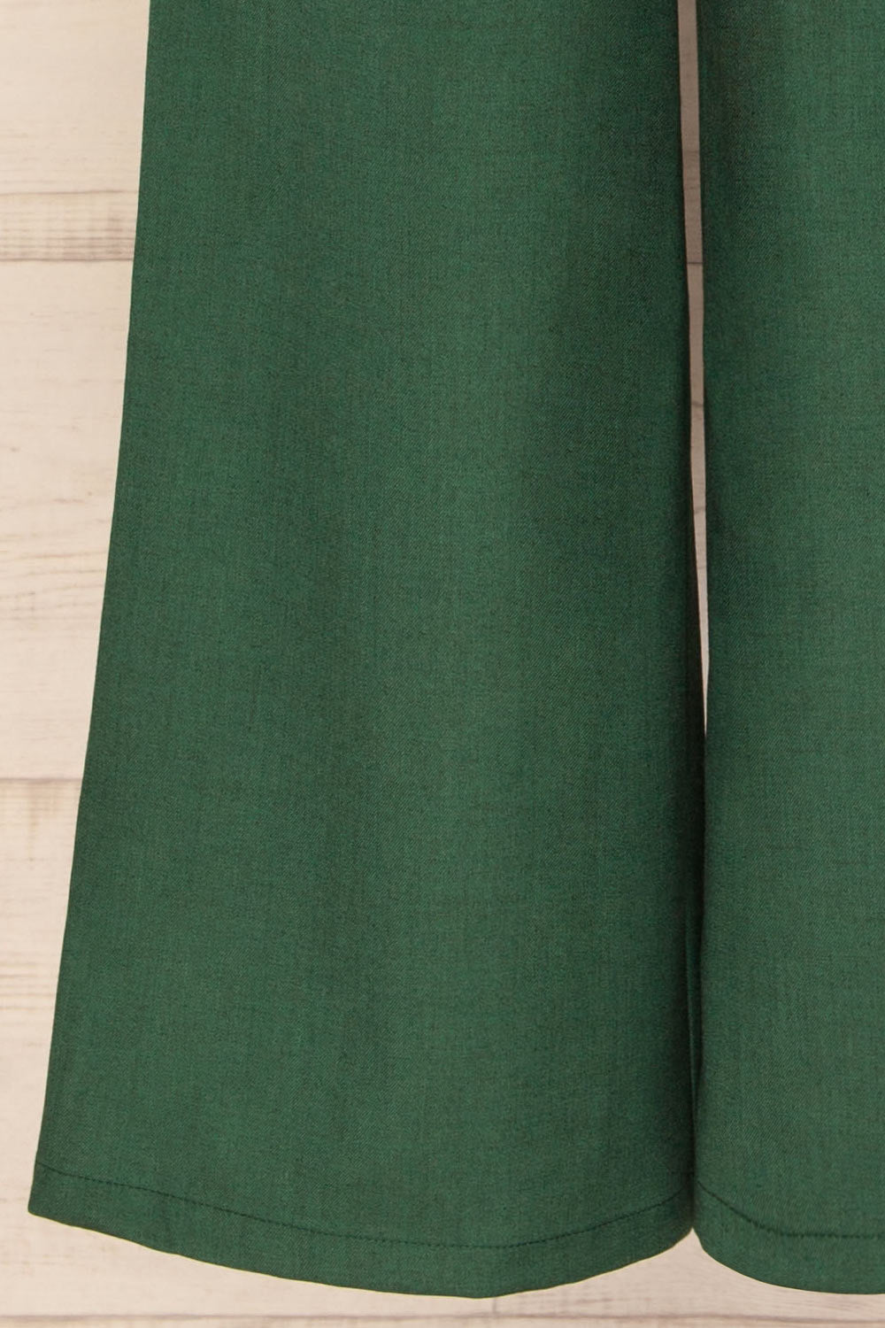 Famdon Green High-Waisted Wide Leg Pants | La petite garçonne  bottom