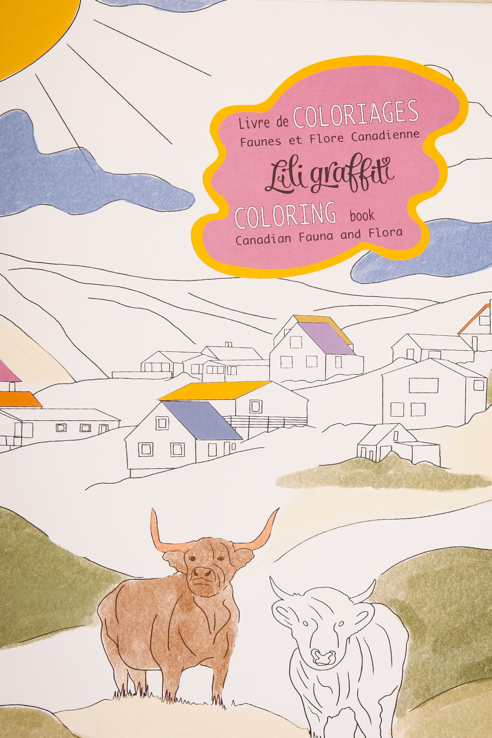 Fauna and Flora Colouring Book | Maison garçonne cover close-up