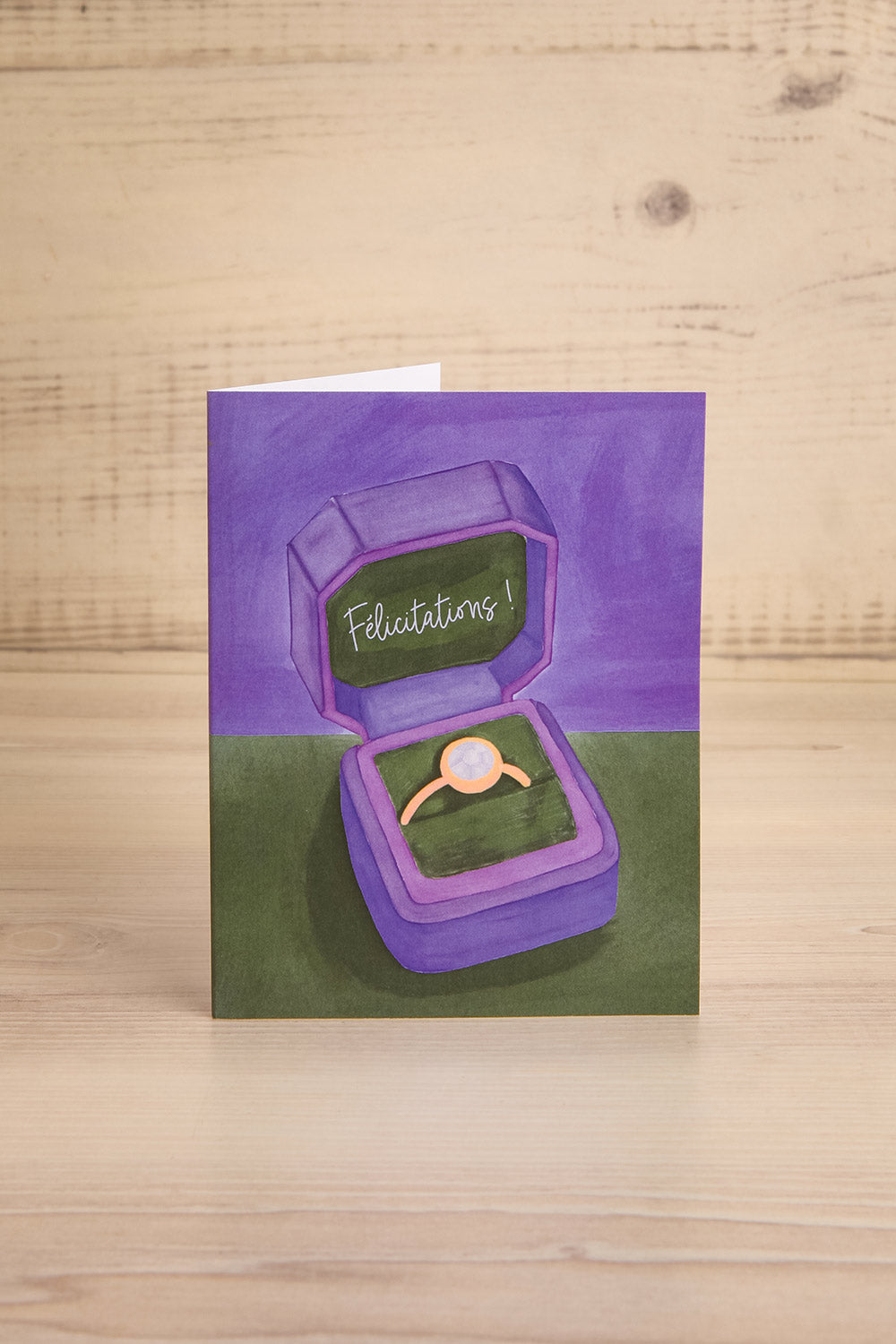 Felicitations - Bague Coffret Card | Maison garçonne view