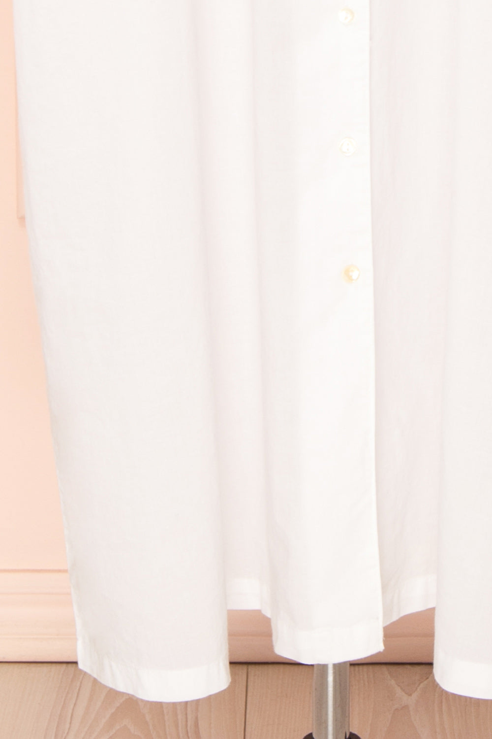 Fernley White Long-Sleeved Nightgown | Boutique 1861  bottom