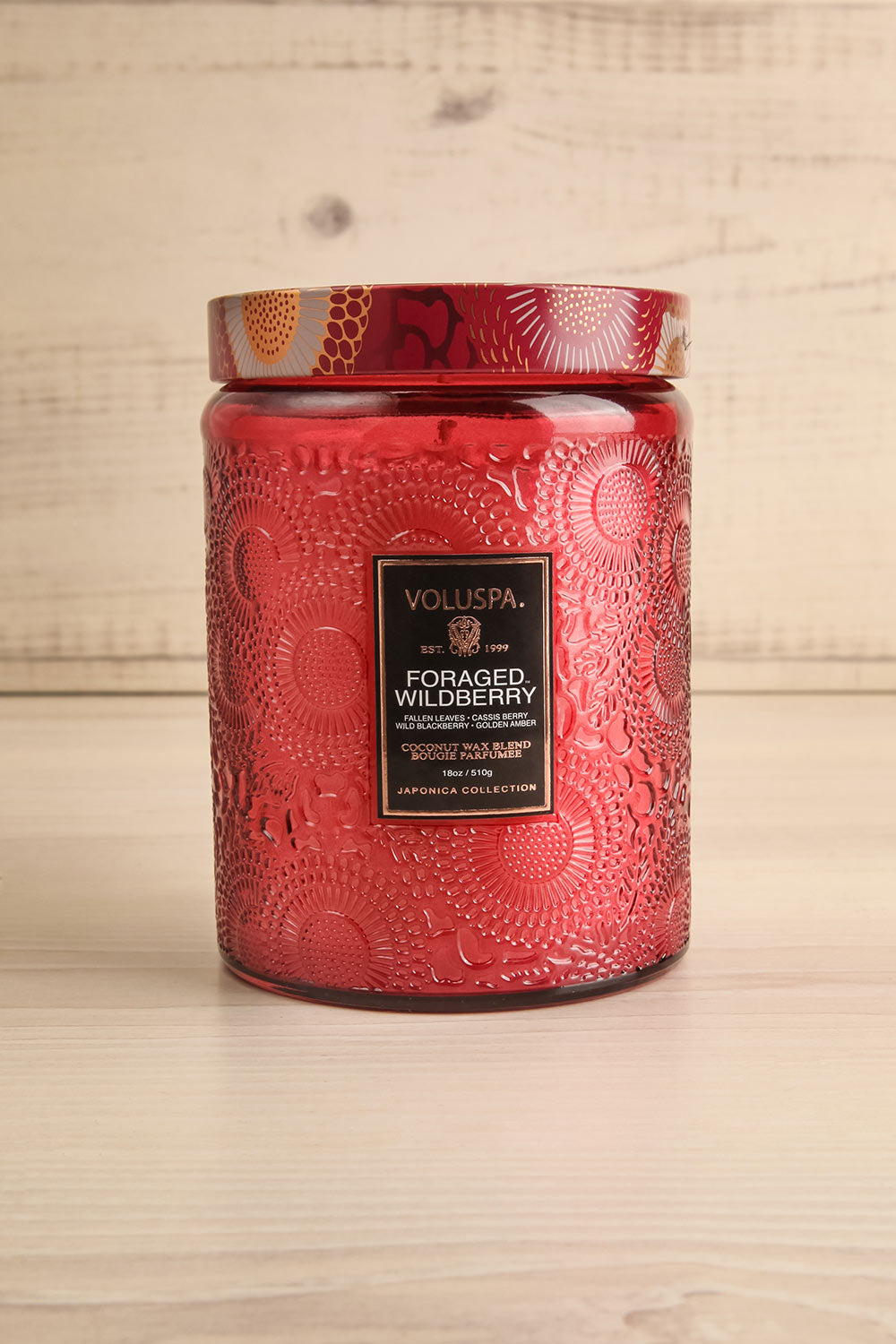 Foraged Wildberry Large Jar Candle by Voluspa | Maison garçonne 