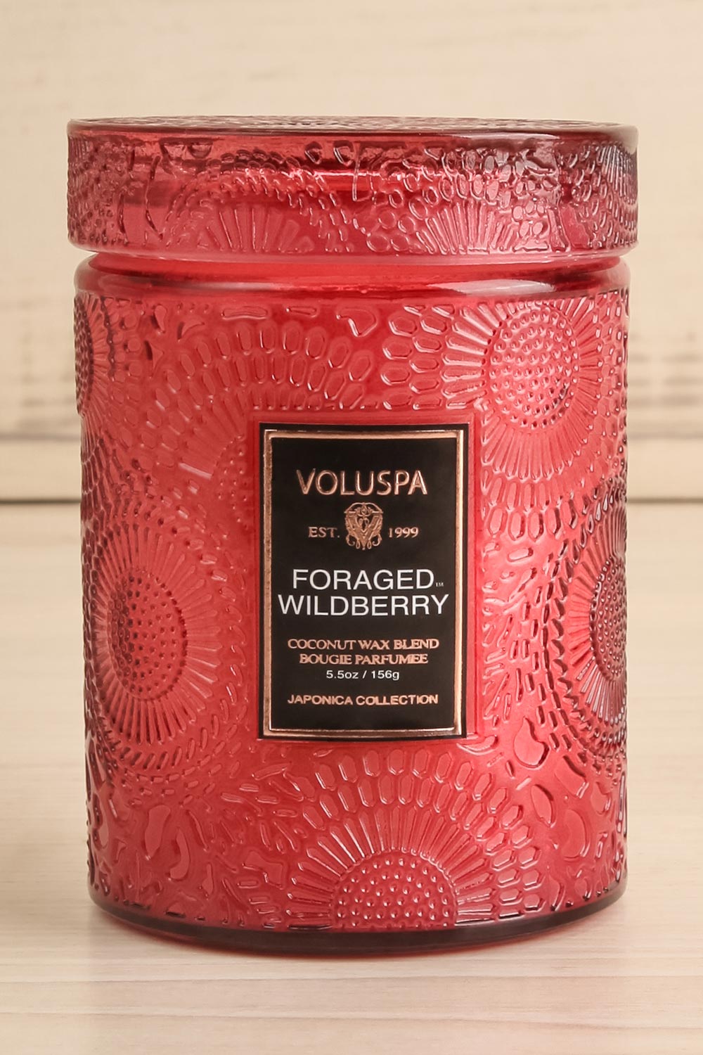 Foraged Wildberry Small Jar Candle | Maison garçonne close-up