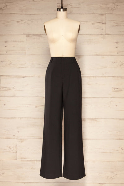 Cabo Grey Straight Leg High Waisted Tailored Pant – Beginning
