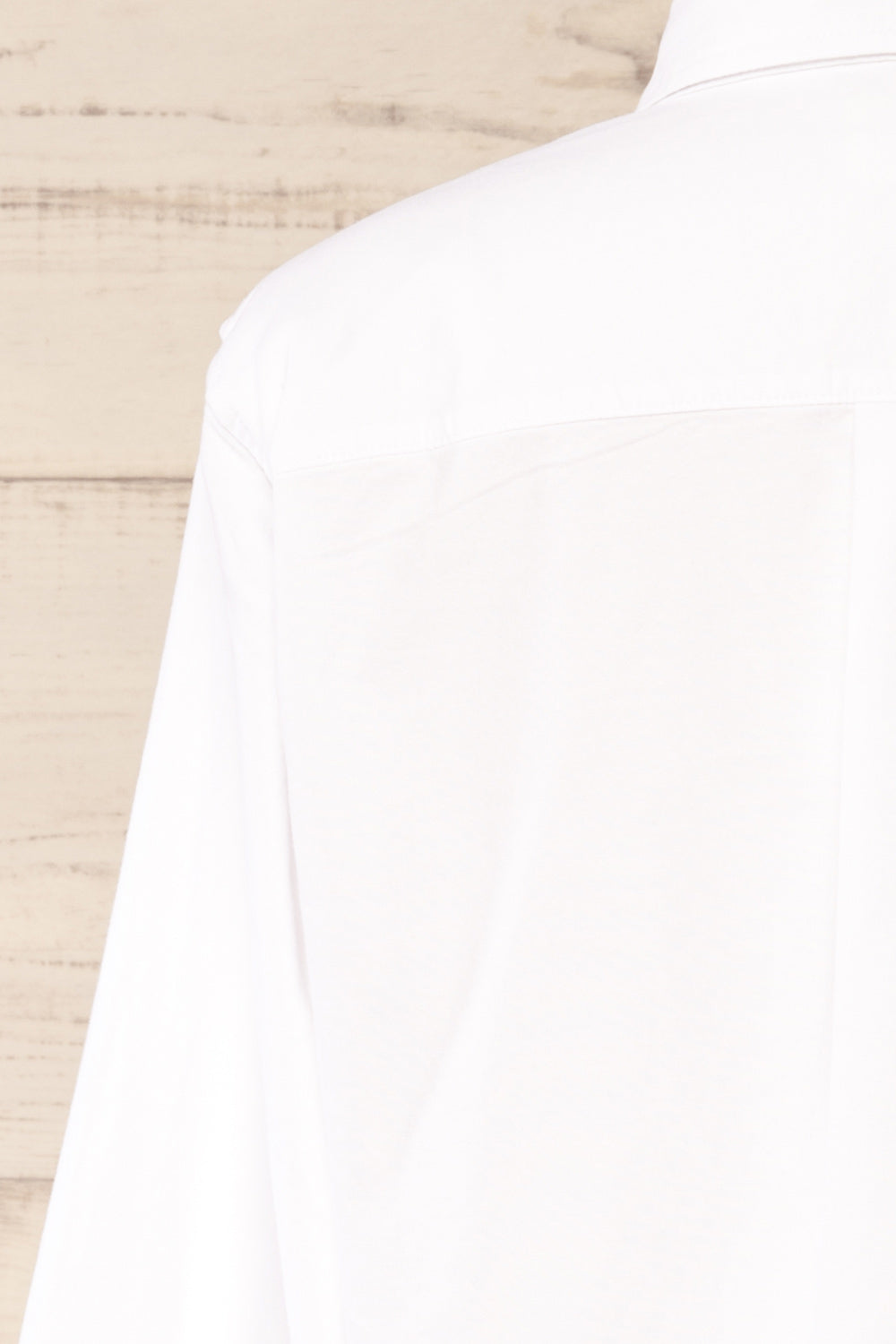 Fowlin White Shirt w/ Horseshoe Embroidery | La petite garçonne back