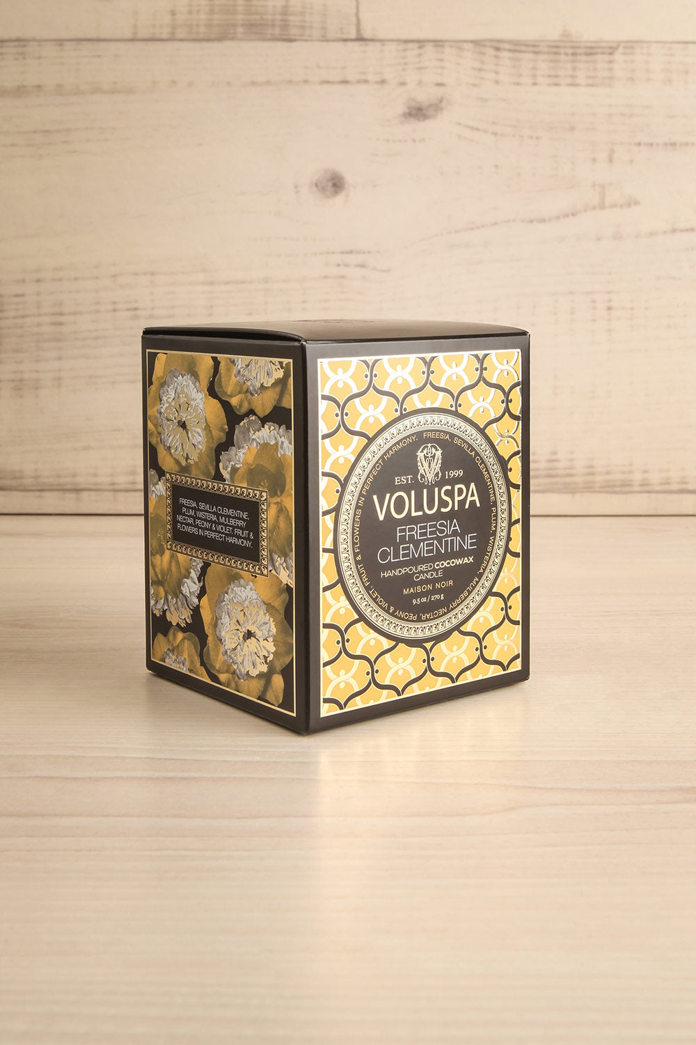 Freesia Clementine Classic Candle by Voluspa | Maison garçonne box