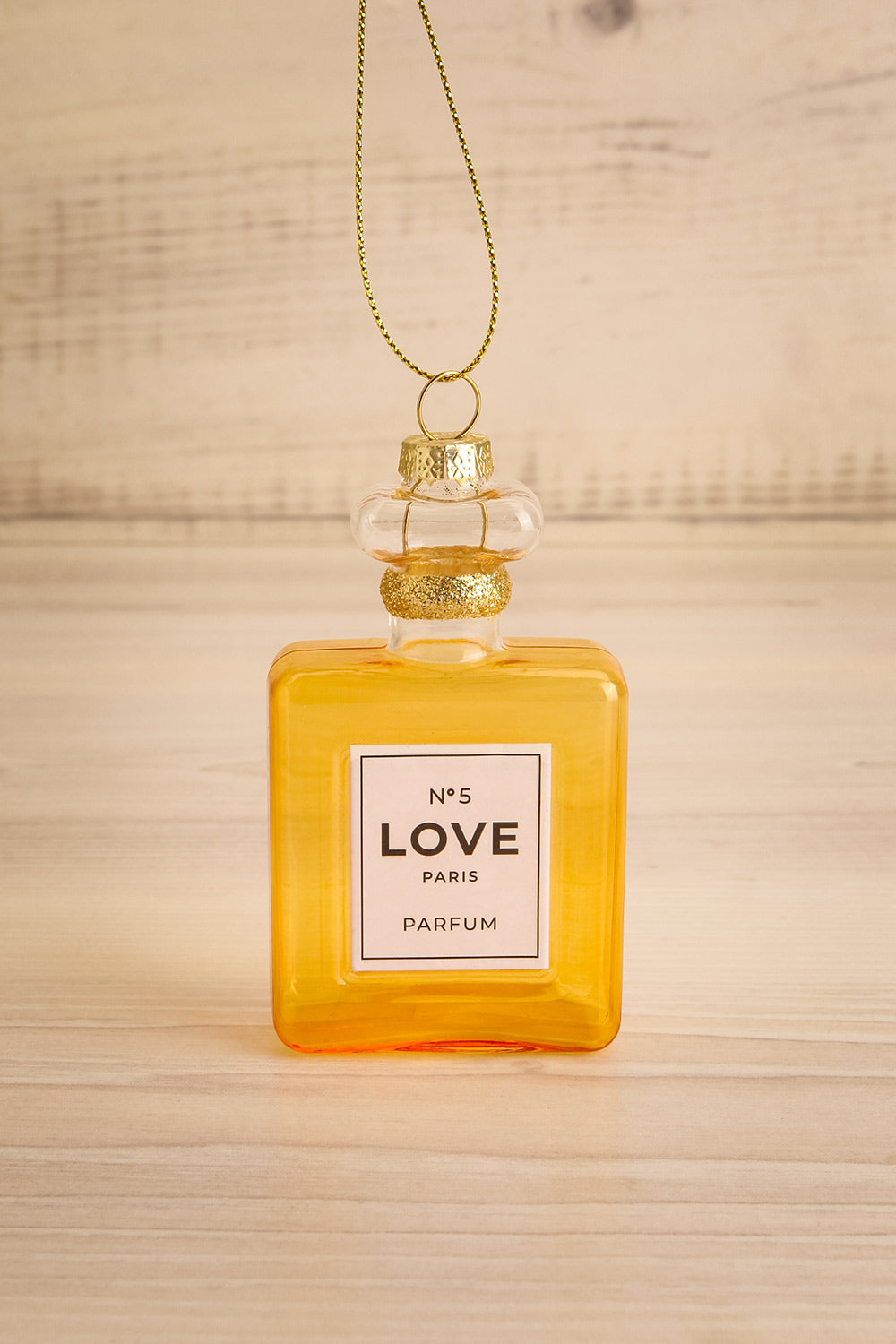 Fumet Chanel N5 Perfume Bottle Christmas Ornament | Maison Garçonne