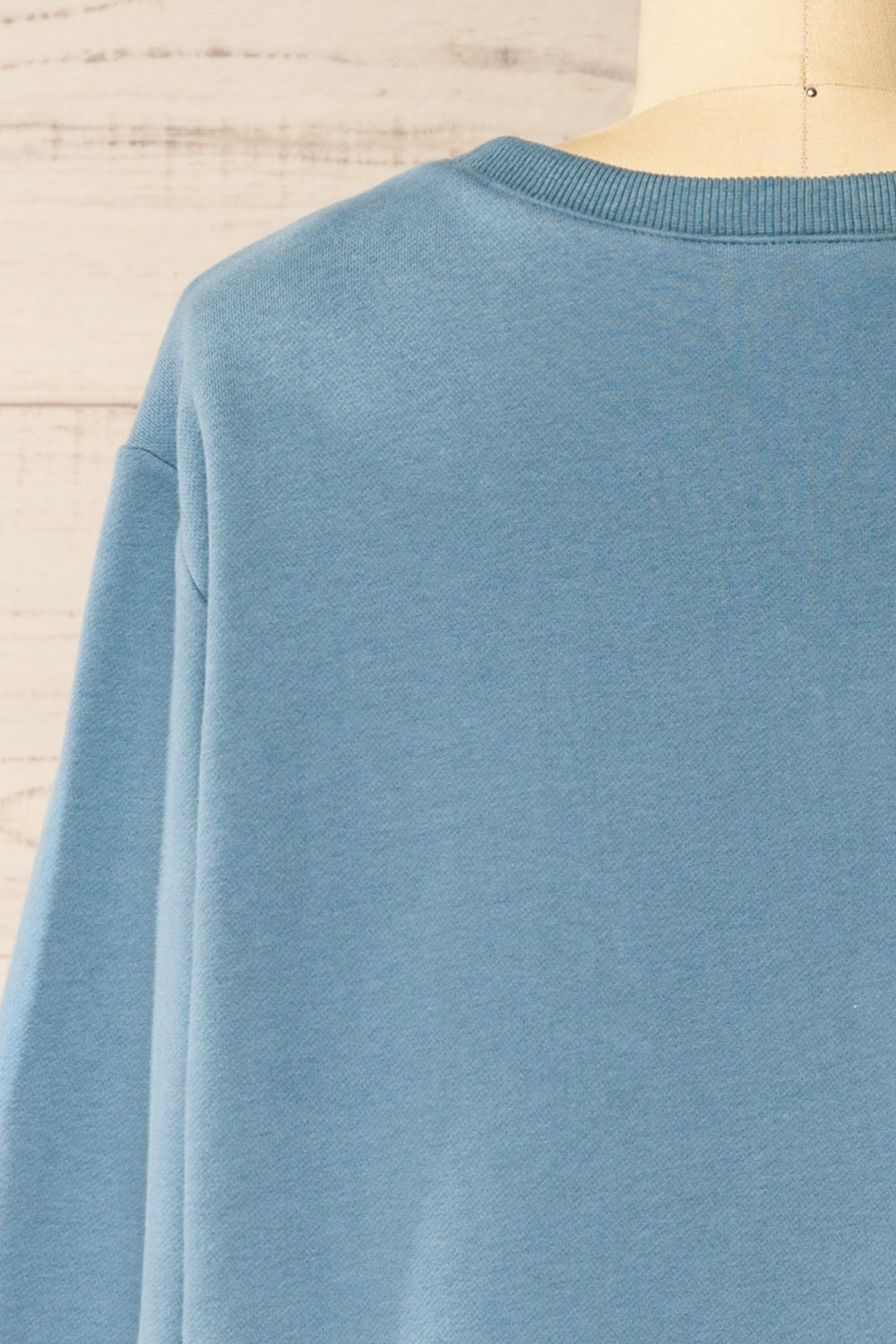 Galway Blue Exclusive La petite garçonne Embroidered Sweatshirt | La petite garçonne back