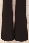 Gamora Black High-Waisted Flared Pants | La petite garçonne bottom