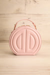 Garotte Pink Handbag w/ Removable Strap | La petite garçonne  front view