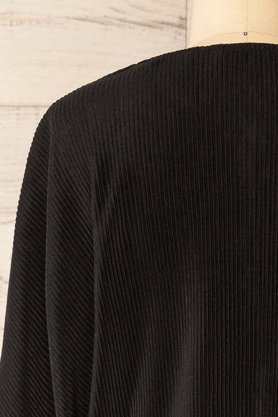 GEIA NOIR/BLACK back close-up