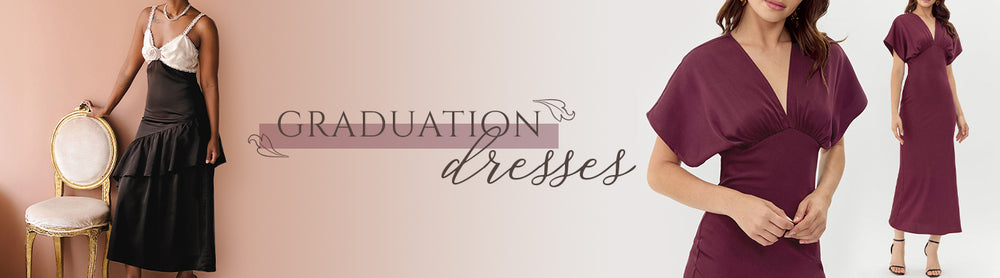 Red Graduation Dress by MQ1907 main image 1