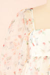 Guila Floral Babydoll Dress | Boutique 1861 front close-up