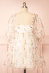 Guila Floral Babydoll Dress | Boutique 1861 back view