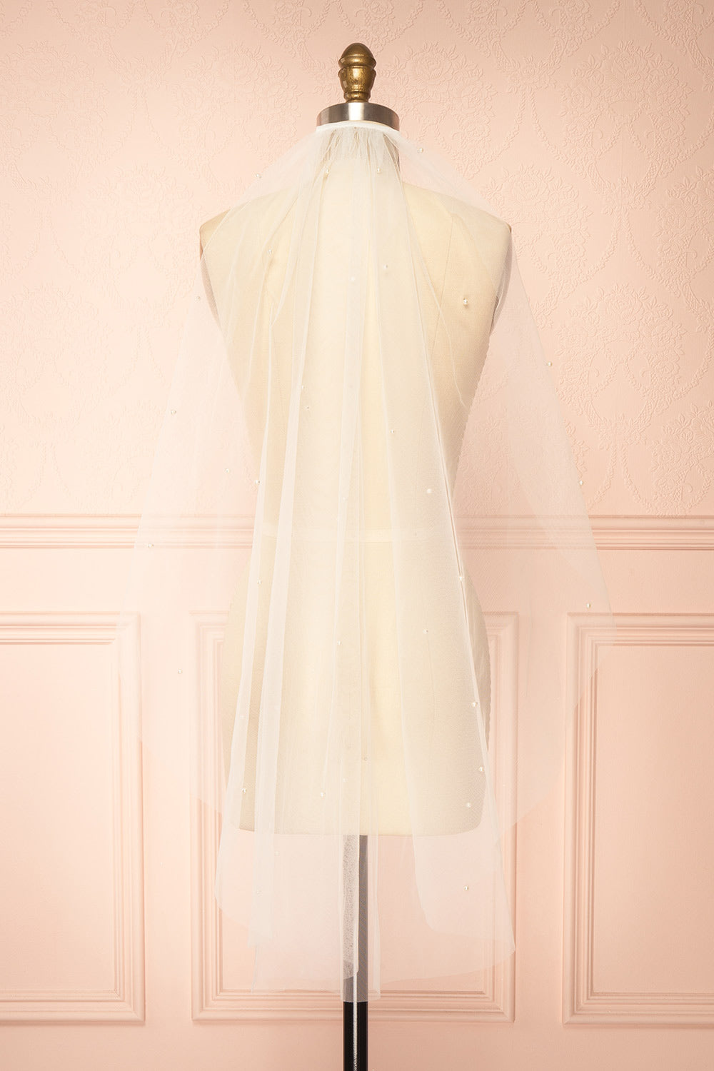 Gwendolen White Veil with Pearls | Boudoir 1861