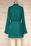 Haguenau Green Shirt Dress Style Romper | La petite garçonne back view