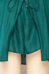 Haguenau Green Shirt Dress Style Romper | La petite garçonne shorts