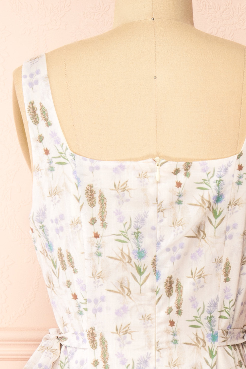 Haisley Midi Wild Floral Dress | Boutique 1861 back