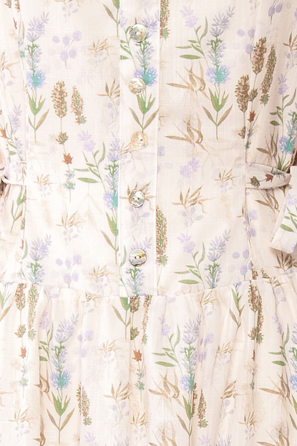 Haisley Midi Wild Floral Dress | Boutique 1861 fabric 