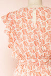 Halvva Sleeveless Jumpsuit w/ Ruffles | Boutique 1861 back close-up