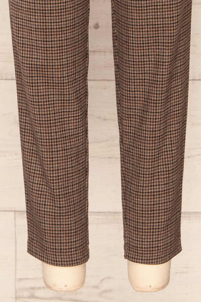 Hamilton Brown High-Waist Plaid Drawstring Pants | La petite garçonne bottom