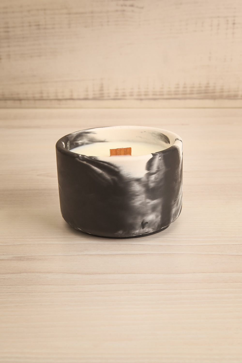 Montreal Refillable Candle | Maison garçonne marble