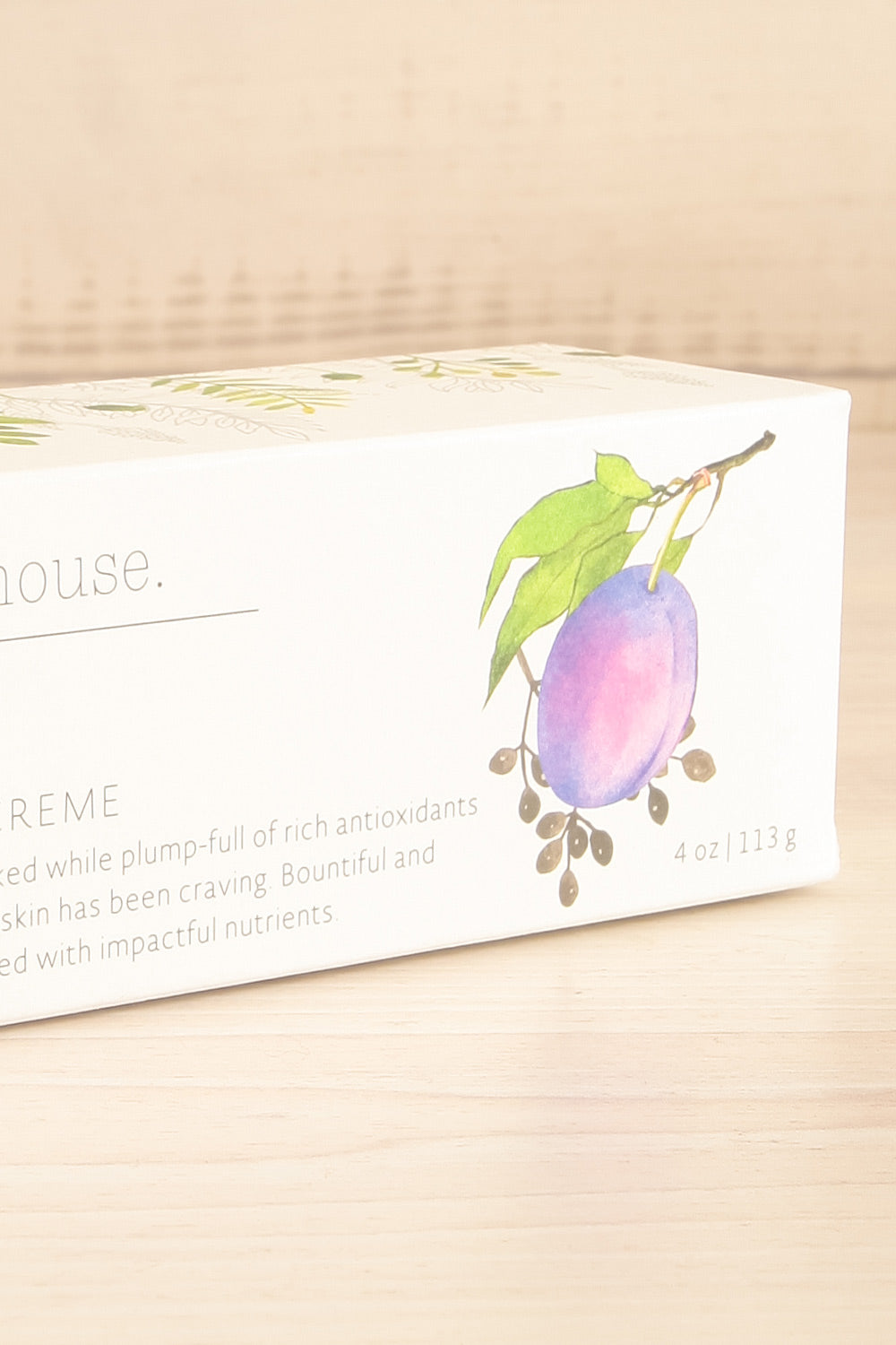 Japanese Plum & White Tea Hand Cream | Maison garçonne box detail