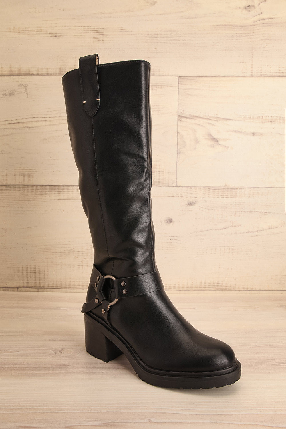 Hangu High Biker Boots | La petite garçonne side view