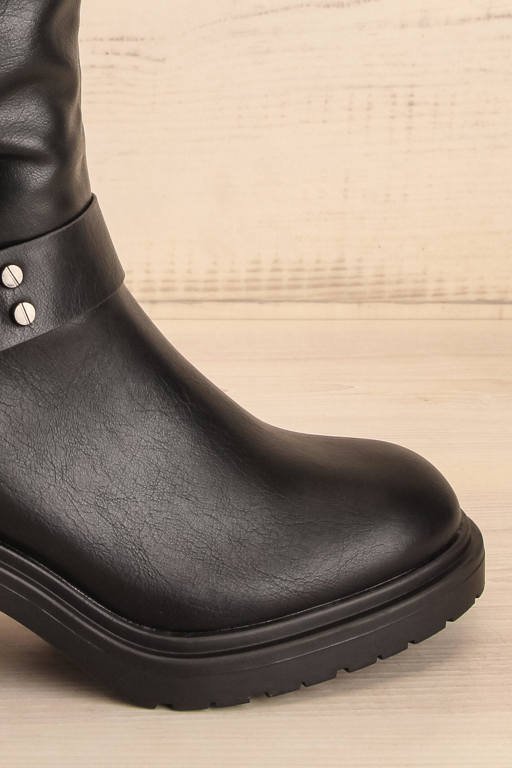 Hangu High Biker Boots | La petite garçonne front