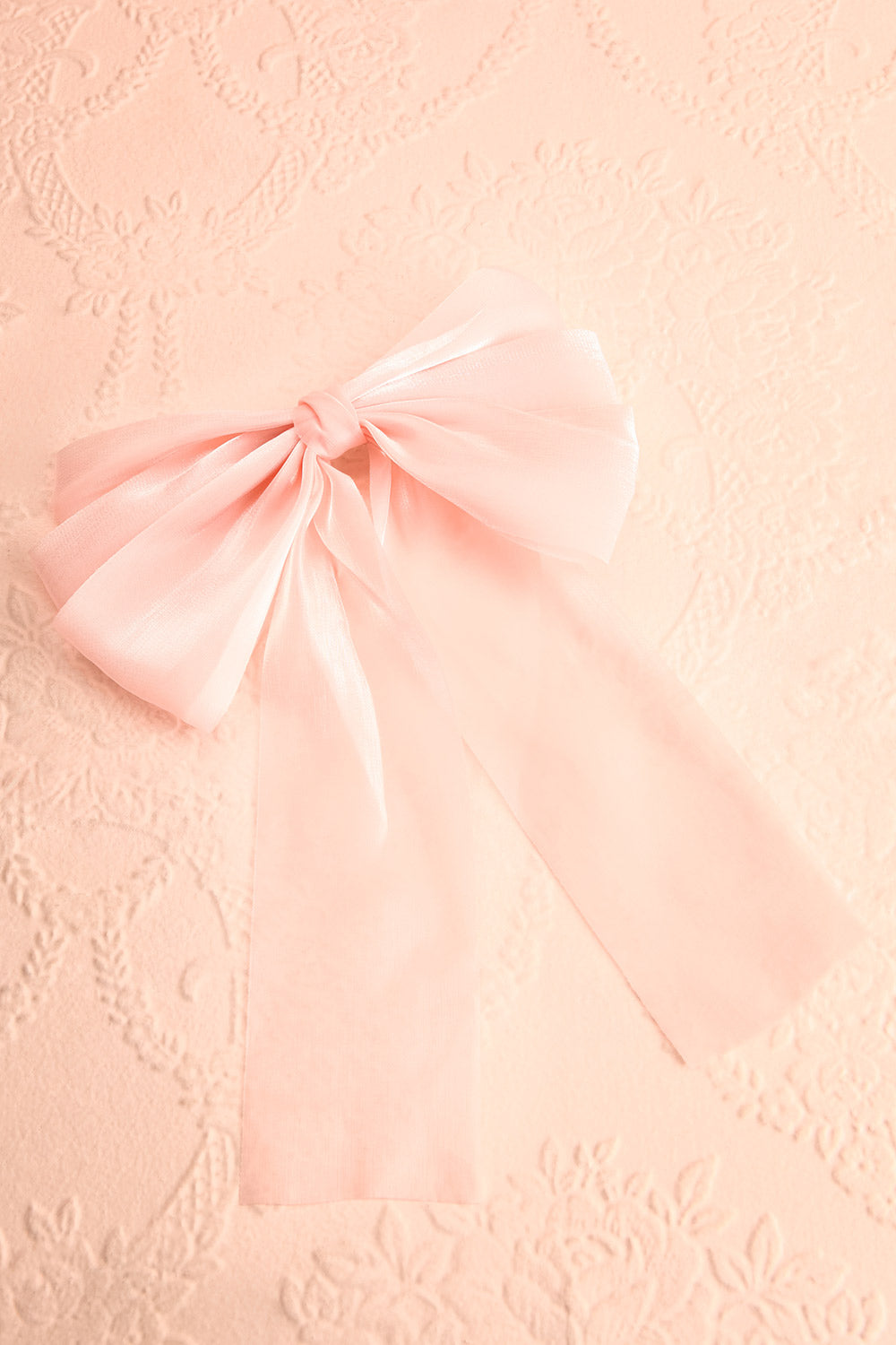 Hattie Pink Bow Hair Clip | Boutique 1861