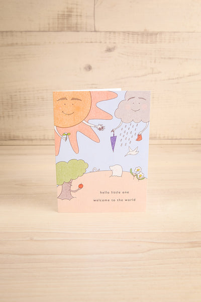Hello Little One Greeting Card | Maison garçonne english view