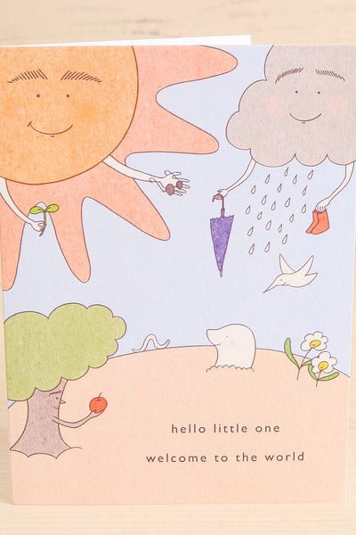 Hello Little One Greeting Card | Maison garçonne english