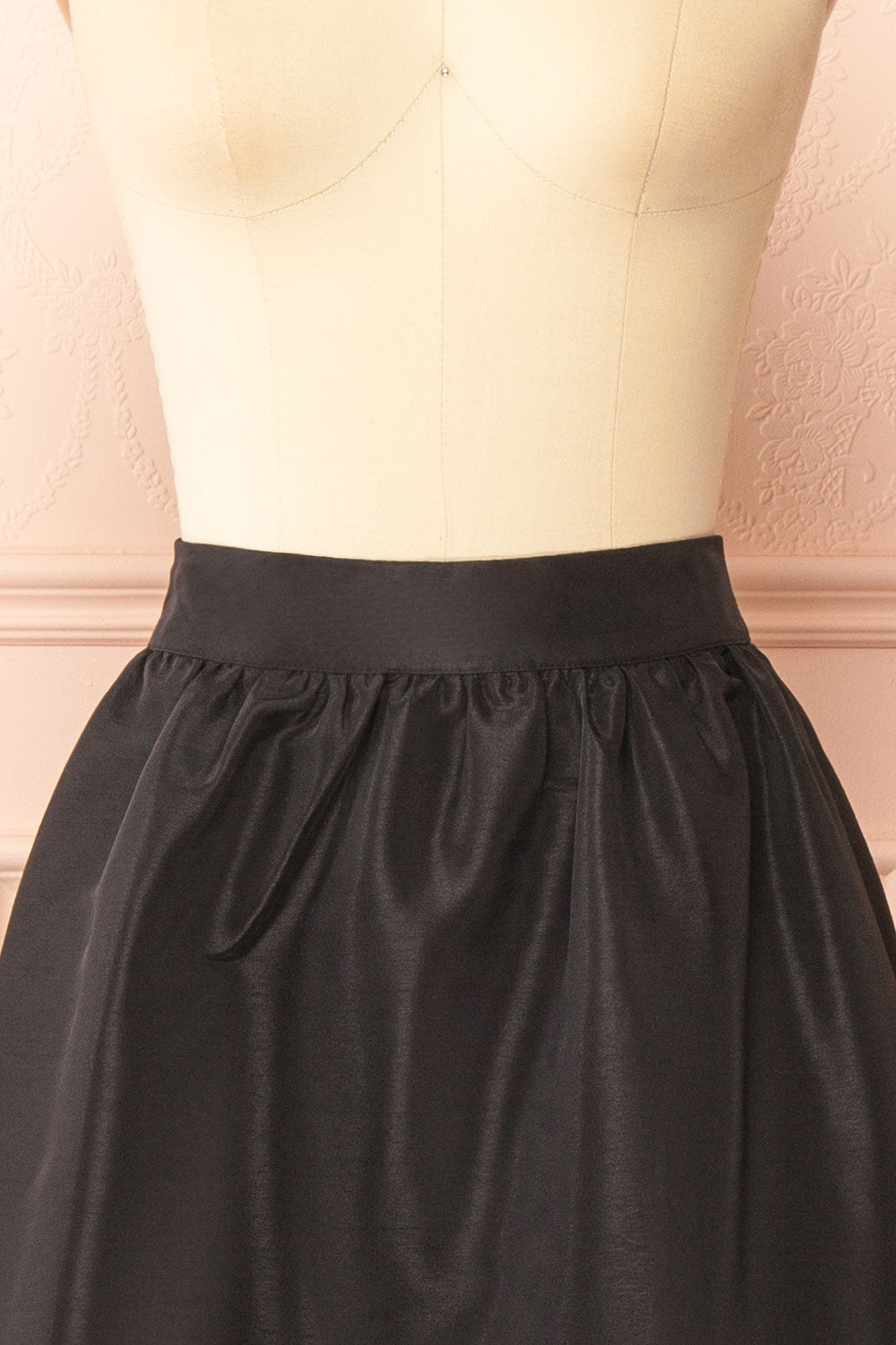 Hestya Long Black Skirt | Boutique 1861  front 
