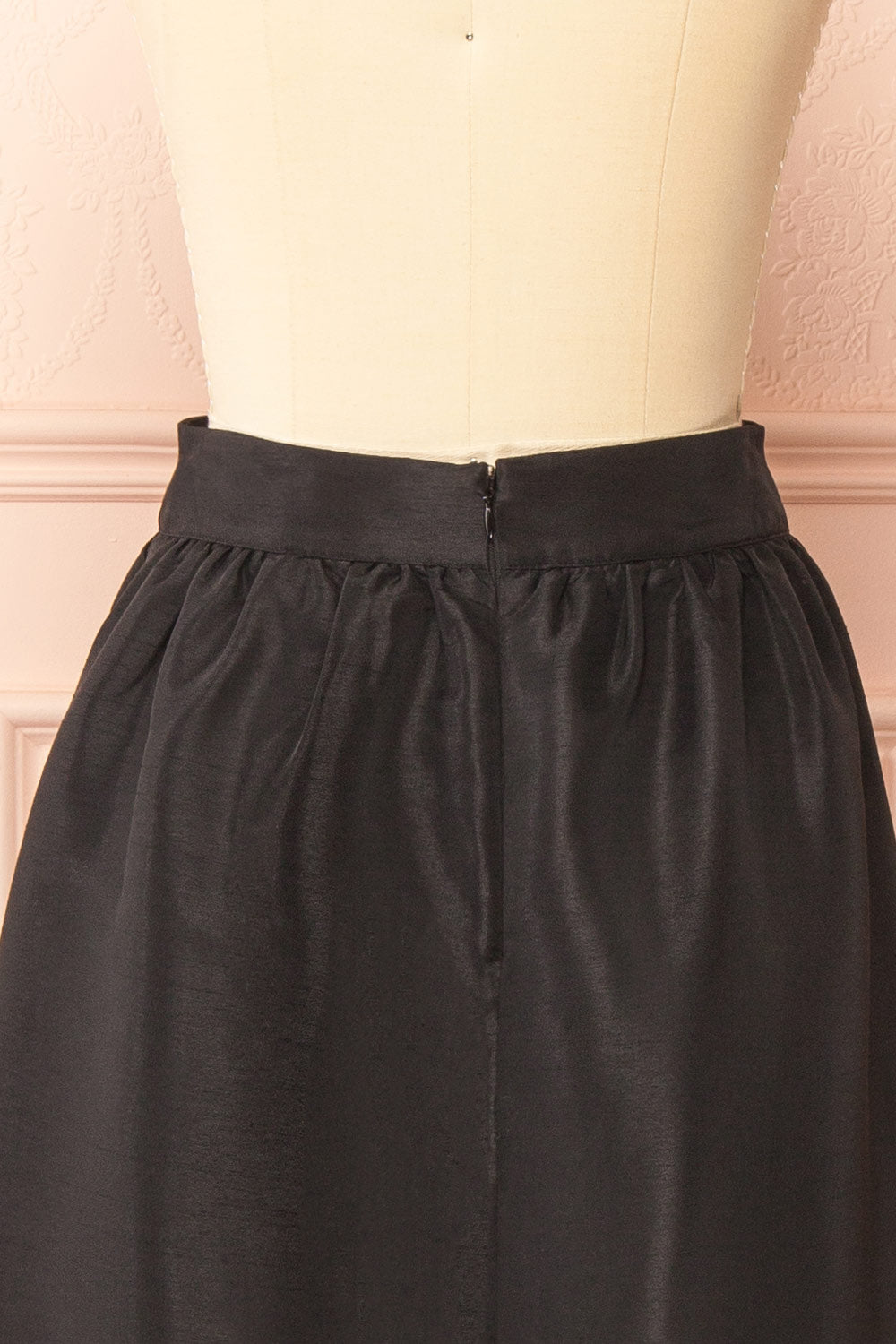 Hestya Long Black Skirt | Boutique 1861  back