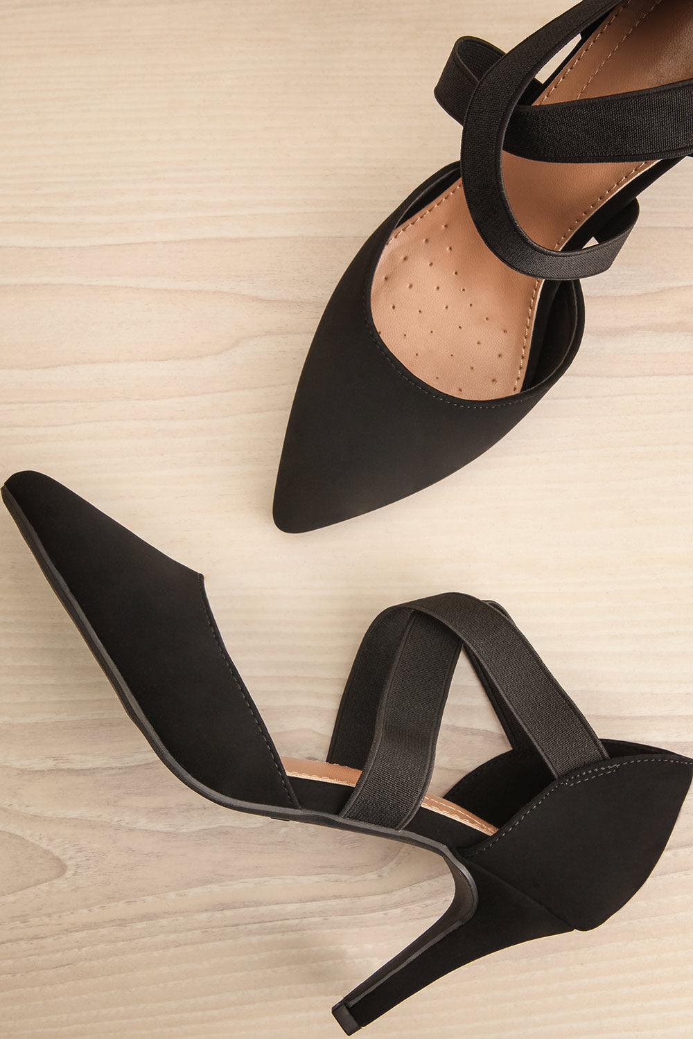 Charisma Pointed Toe Heels Black