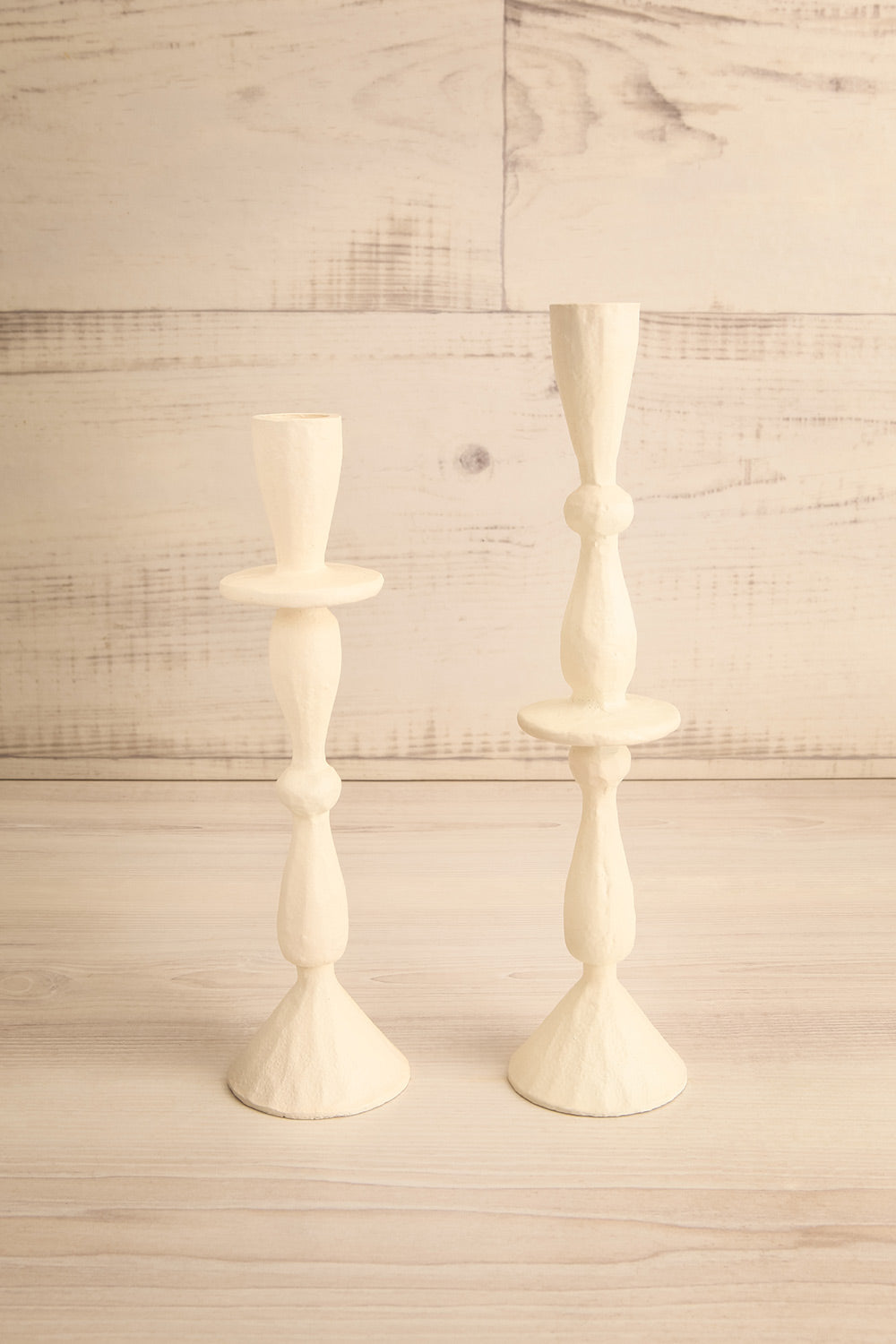 Imany Ivory Hand Forged Candle Holder | Maison garçonne options