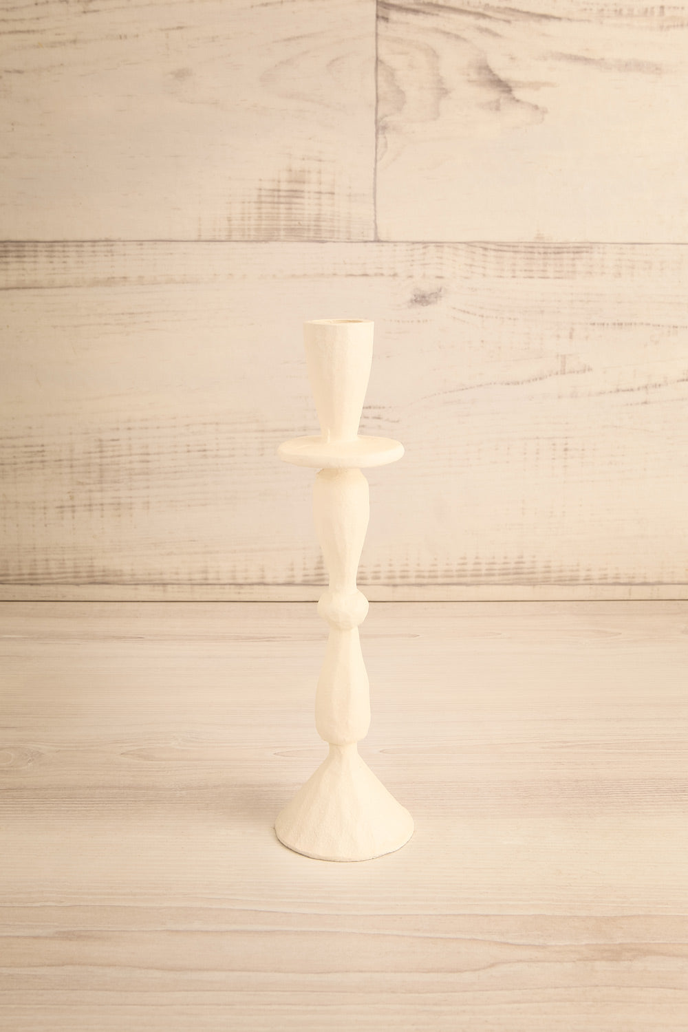 Imany Ivory Hand Forged Candle Holder | Maison garçonne small