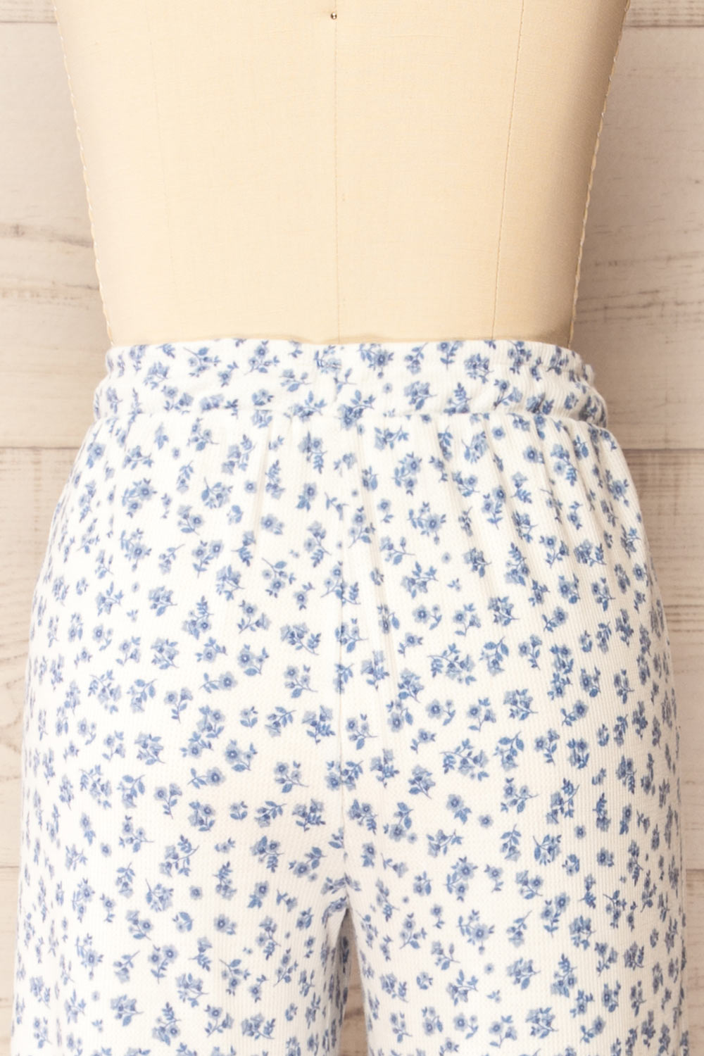 Irila Blue Floral Lounge Pants | La petite garçonne back