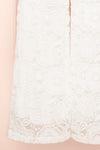 Isolabella White Lace Jumpsuit | Boudoir 1861  bottom