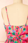 Jacintha Colorful Short A-line Dress | Boutique 1861 back