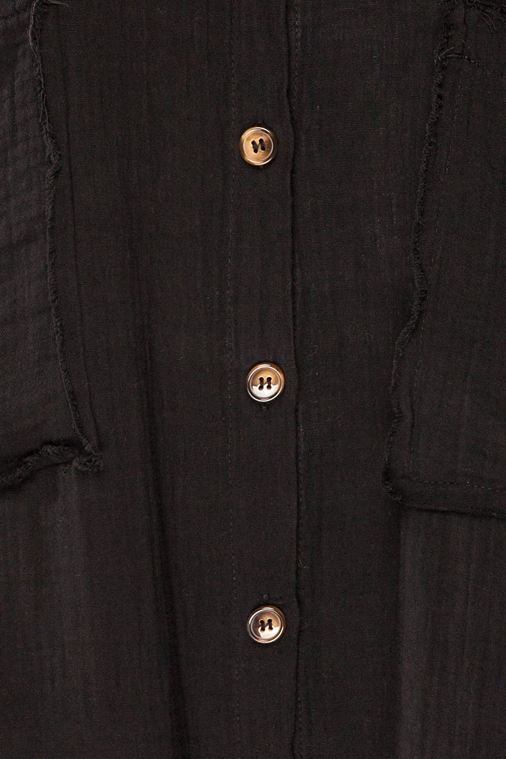 Jaipur Black Oversized Shirt w/ Knit Sleeves | La petite garçonne  fabric 