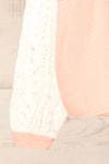 Jaipur Pink Oversized Shirt w/ Knit Sleeves | La petite garçonne  sleeve