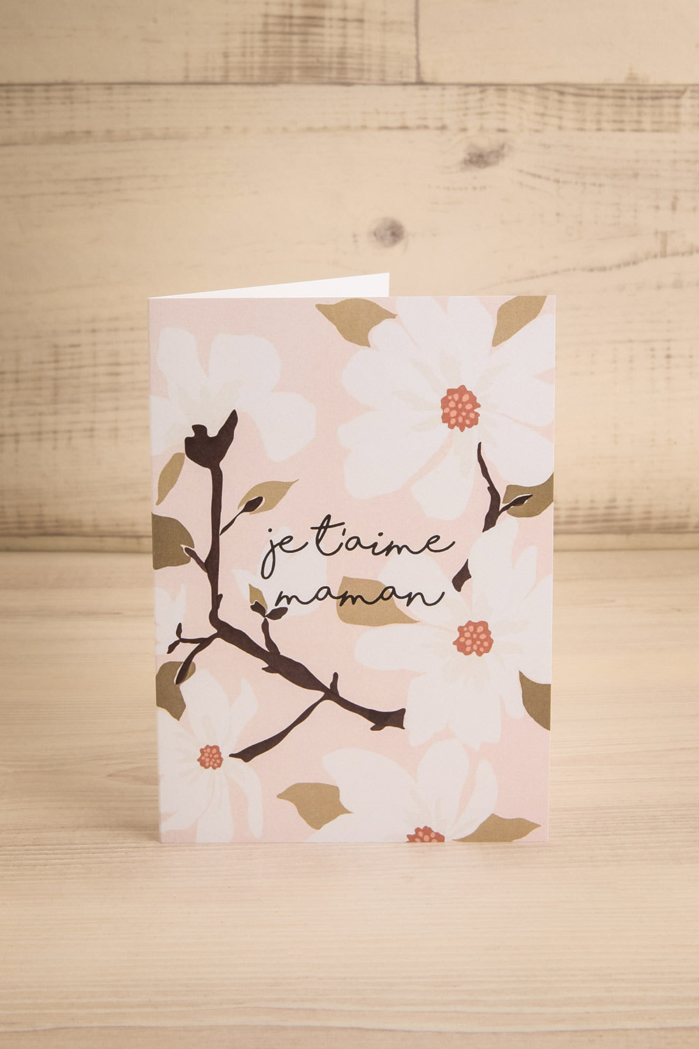 Je t'aime Maman - Pommetier | Carte