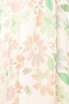Jiselle Short Floral Babydoll Dress | Boutique 1861 fabric