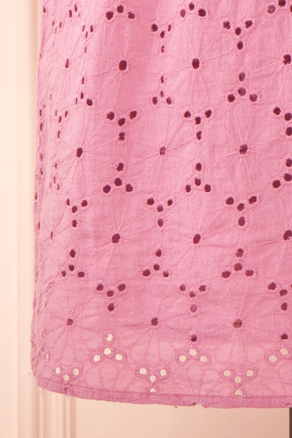 Jonesy Short Pink Floral Dress | Boutique 1861  bottom