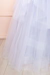 Jordina Tiered Lavender Blue Maxi Dress | Boudoir 1861 bottom