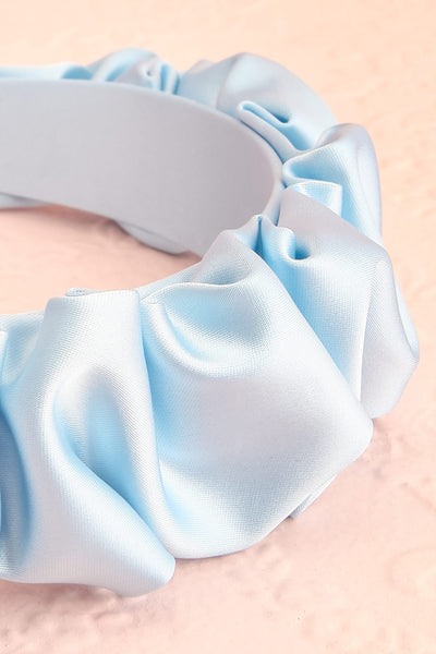 Joro Blue Textured Headband | Boutique 1861 flat close-up