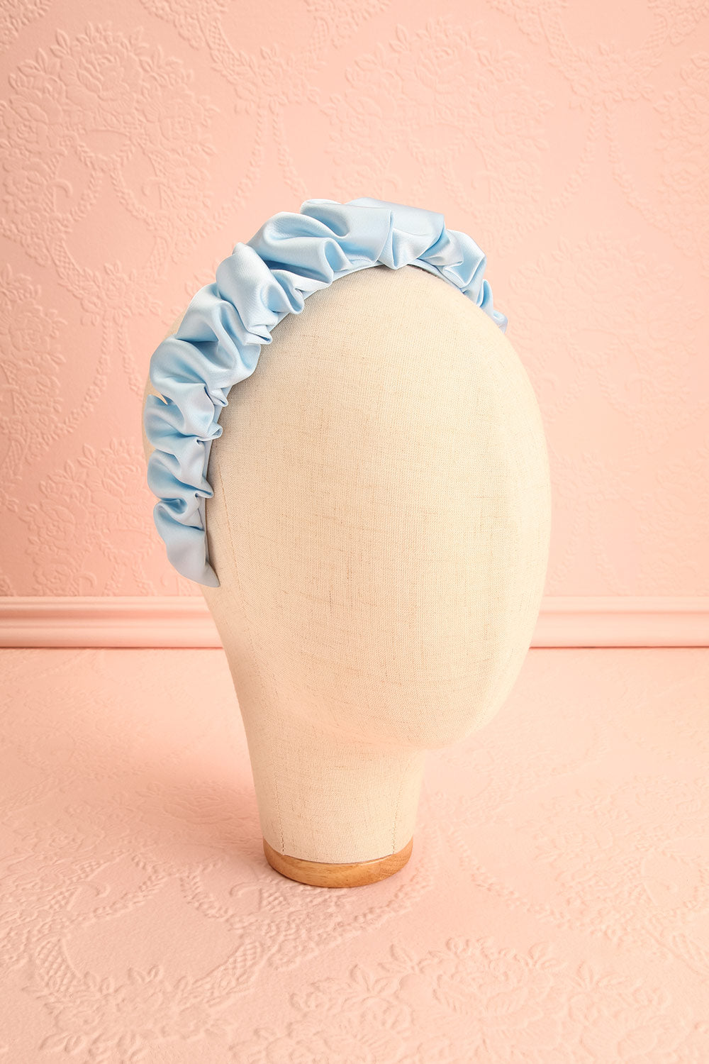 Joro Blue Textured Headband | Boutique 1861 side view