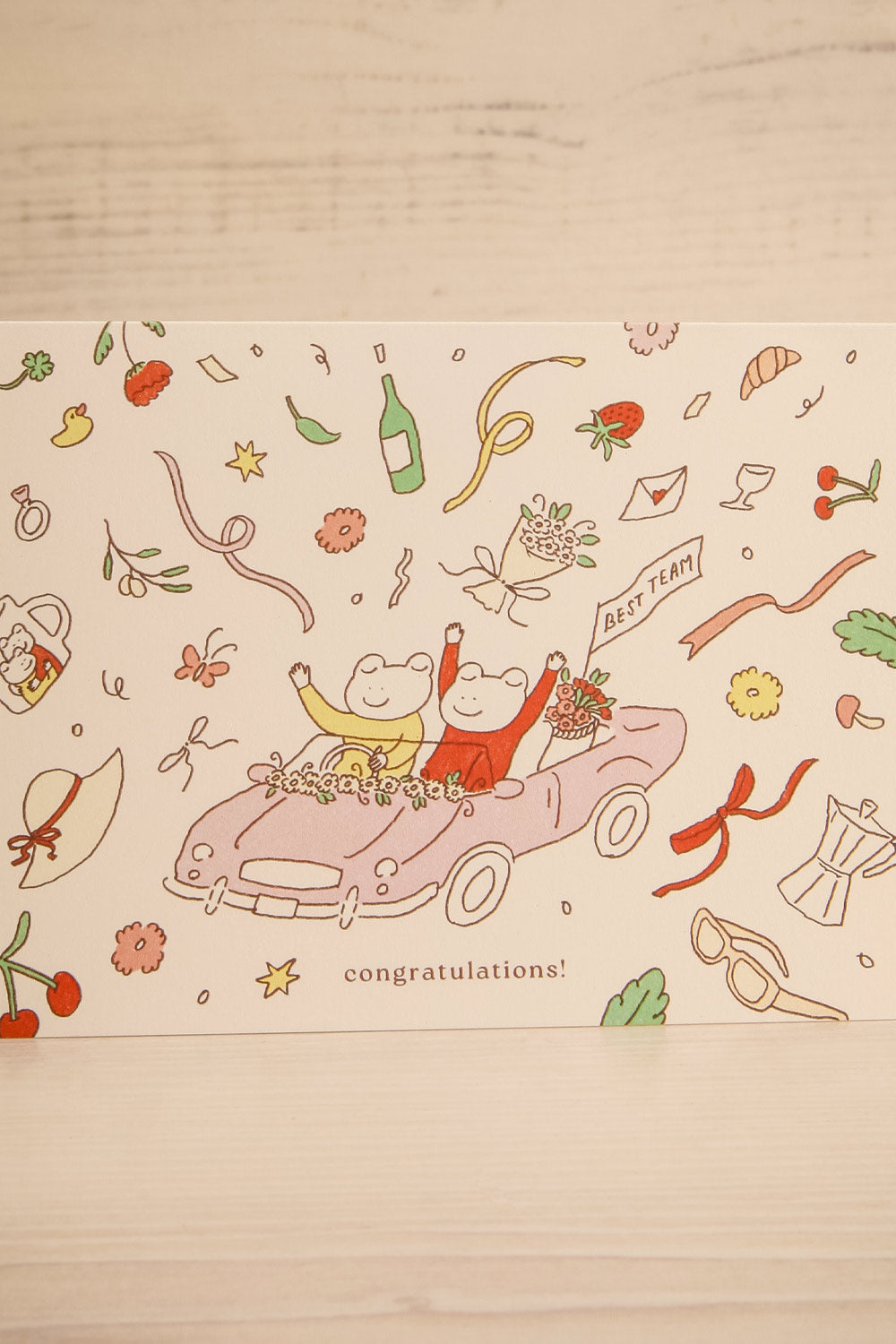 Just Married - Frog | Greeting Card