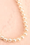 Juturn White Pearl Necklace | Boutique 1861 flat close-up