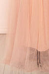 Kaia Pink Dusty Pink Sequin Gown | Boutique 1861 bottom